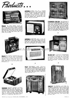 434 Portable Electric Phono Ch= FY; Emerson Radio & (ID = 1060524) R-Player