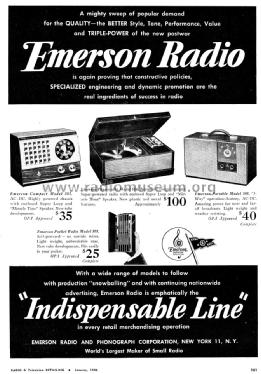 502 Ch= 120000; Emerson Radio & (ID = 1066159) Radio