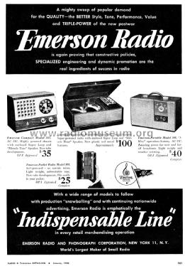 505 Ch= 120002; Emerson Radio & (ID = 1066156) Radio