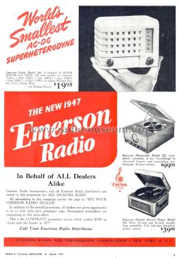 542 Ch= 120031; Emerson Radio & (ID = 1184233) R-Player