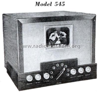 545 ; Emerson Radio & (ID = 1400915) Fernseh-R