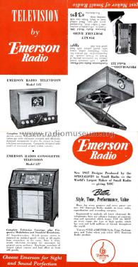 545 ; Emerson Radio & (ID = 1400916) Fernseh-R