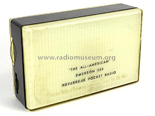 The All-American 555V ; Emerson Radio & (ID = 2229158) Radio