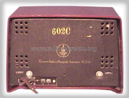 602C Conquerer Ch= 120102A; Emerson Radio & (ID = 284580) Radio