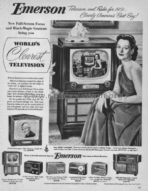 693 or 693 Series B ; Emerson Radio & (ID = 1505603) Télévision