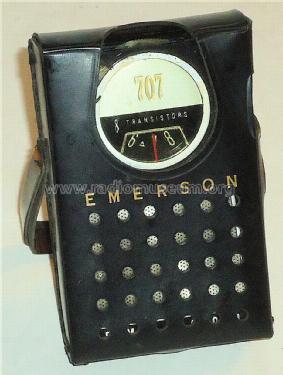 8 Transistors 707 Ch= 120598; Emerson Radio & (ID = 1394859) Radio