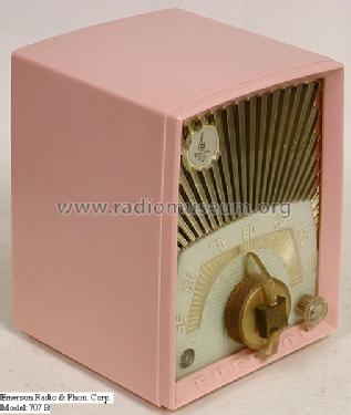 707B Ch= 120156-B; Emerson Radio & (ID = 194347) Radio