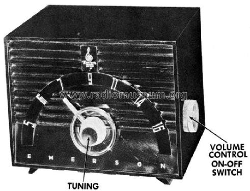 811-B Series B, Ch= 120228-B; Emerson Radio & (ID = 709347) Radio