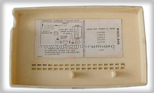 All Transistor 849 ; Emerson Radio & (ID = 449607) Radio