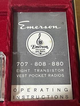 880 Ch= 120598; Emerson Radio & (ID = 2893350) Radio