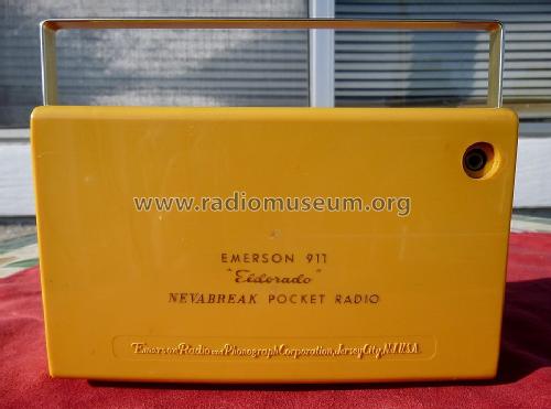 911 'Eldorado' Ch= 120486; Emerson Radio & (ID = 1420621) Radio