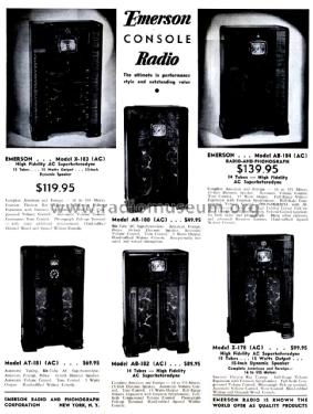 AT-181 Ch= AT; Emerson Radio & (ID = 1412729) Radio