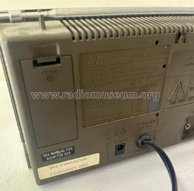 Black/White Television Digital Alarm Clock BCR45A; Emerson Radio & (ID = 2914668) Fernseh-R
