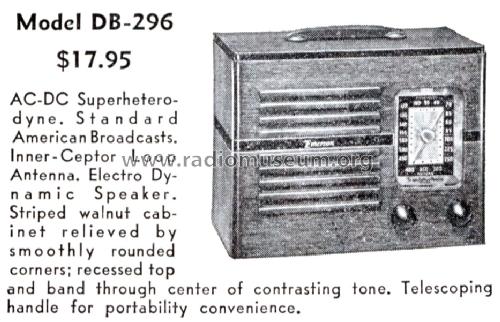 DB-296 Ch= DB; Emerson Radio & (ID = 1415297) Radio