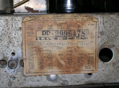 DD268LW Ch= DD; Emerson Radio & (ID = 2852711) Radio