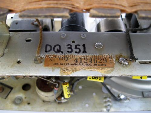 DQ351 'Humpback Bullseye' Ch= DQ; Emerson Radio & (ID = 1263466) Radio