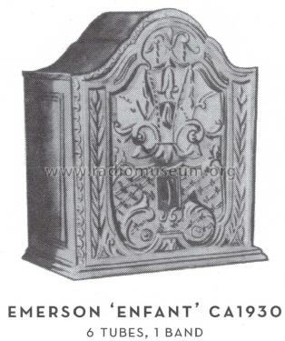 Enfant ; Emerson Radio & (ID = 1594834) Radio