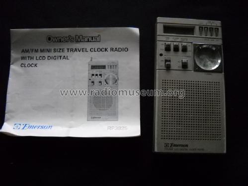 FM/AM LCD Digital Clock Radio RP3825; Emerson Radio & (ID = 1206500) Radio