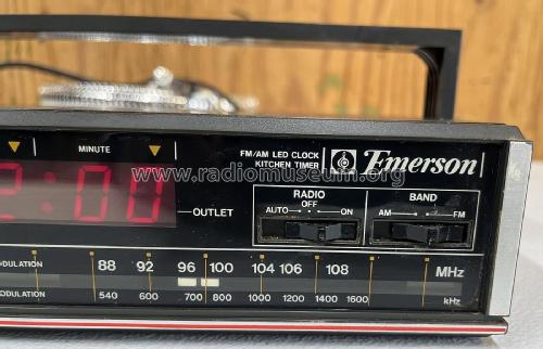 FM/AM LED Clock Kitchen Timer RK5000; Emerson Radio & (ID = 2912919) Radio