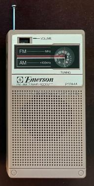 FM/AM Pocket Radio P3744A; Emerson Radio & (ID = 2828640) Radio