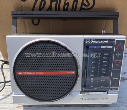 FM/AM Portable High Performance Circuit P3807; Emerson Radio & (ID = 2286657) Radio