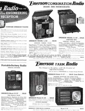 L-143 Ch= L; Emerson Radio & (ID = 1417050) Radio