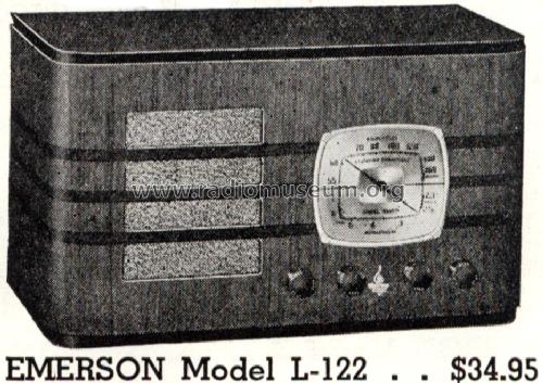L-122 Ch= L; Emerson Radio & (ID = 1416934) Radio