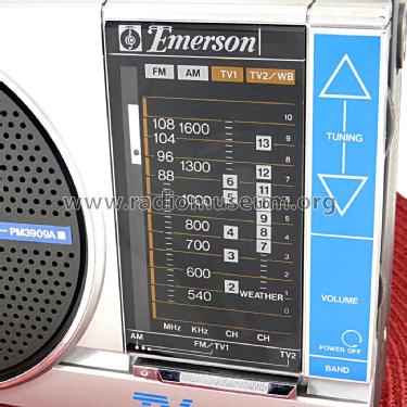 PM3909A ; Emerson Radio & (ID = 2285333) Radio