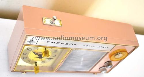 Solid State AM Clock Radio unknown; Emerson Radio & (ID = 2994413) Radio