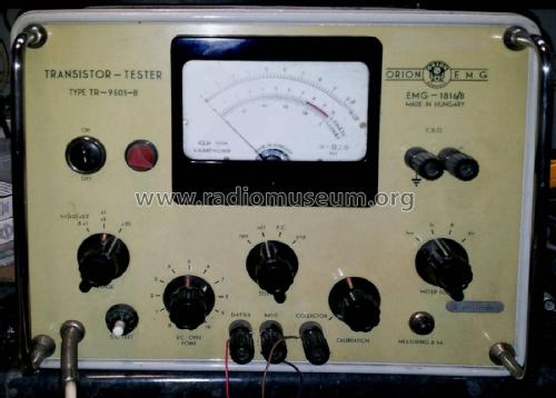 Transistor Teszter 1816/B / TR-9501-B; EMG, Orion-EMG, (ID = 2671039) Ausrüstung