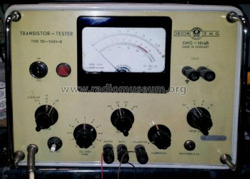 Transistor Teszter 1816/B / TR-9501-B; EMG, Orion-EMG, (ID = 2671039) Equipment