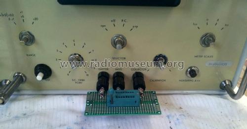 Transistor Teszter 1816/B / TR-9501-B; EMG, Orion-EMG, (ID = 2671045) Equipment