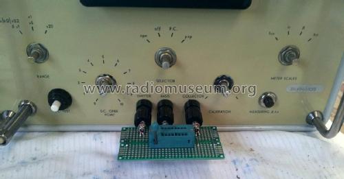 Transistor Teszter 1816/B / TR-9501-B; EMG, Orion-EMG, (ID = 2671045) Ausrüstung