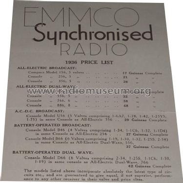 456; Emmco Sydney (ID = 1844654) Radio