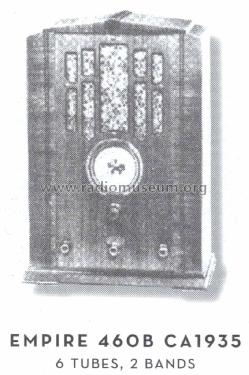 460-B ; Empire Electrical (ID = 1594827) Radio