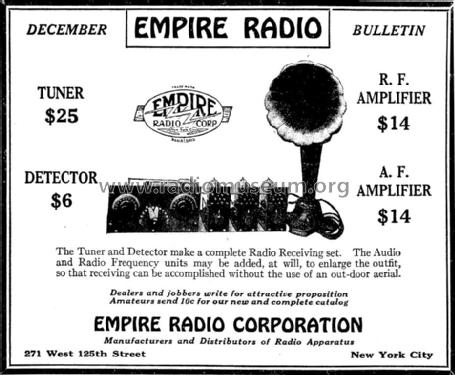 Tuner ; Empire Radio Corp.; (ID = 982987) mod-pre26