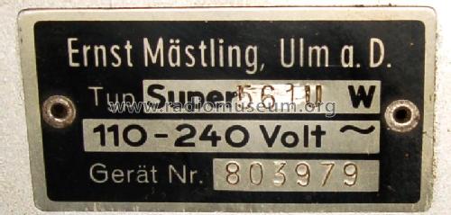 561-U-W; Emud, Ernst Mästling (ID = 372620) Radio
