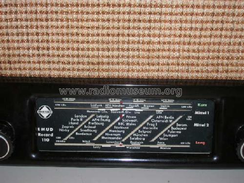 Record 110-GW; Emud, Ernst Mästling (ID = 358942) Radio