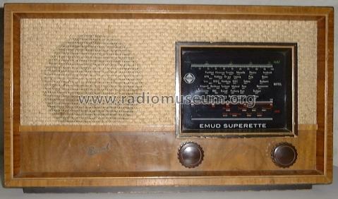 Superette W; Emud, Ernst Mästling (ID = 123179) Radio