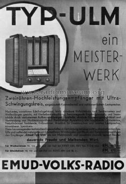 Ulm W; Emud, Ernst Mästling (ID = 1390934) Radio