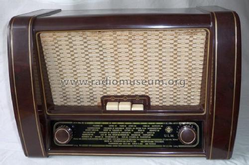 Volks-Super U.L.M 44-W Radio Emud, Ernst Mästling; Ulm, build ...
