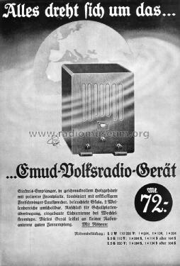 Volksradio W2L; Emud, Ernst Mästling (ID = 1390927) Radio