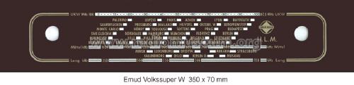 Volks-Super U.L.M W; Emud, Ernst Mästling (ID = 1025314) Radio