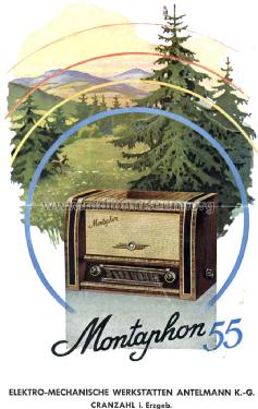 Montaphon 55; EMW Elektro- (ID = 1344966) Radio