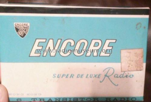 Six Transistor - Super De Luxe ; Encore brand (ID = 1845869) Radio
