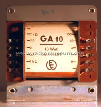 Gegentakt-Ausgangsübertrager GA10; Engel GmbH FEM, HSGM (ID = 2534762) Radio part