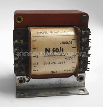 Netztransformator N50/1; Engel GmbH FEM, HSGM (ID = 2530850) Radio part