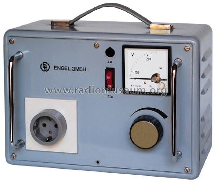 Regel-Trenntransformator TR8-1; Engel GmbH FEM, HSGM (ID = 779008) Equipment