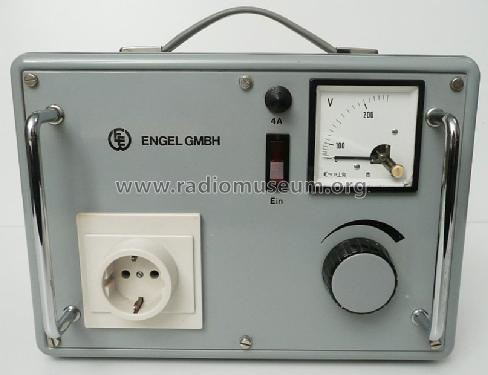 Regel-Trenntransformator TR8-1; Engel GmbH FEM, HSGM (ID = 923927) Ausrüstung