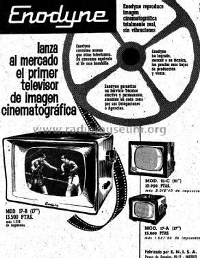 21-C; Enodyne ENISA; (ID = 2243032) Television
